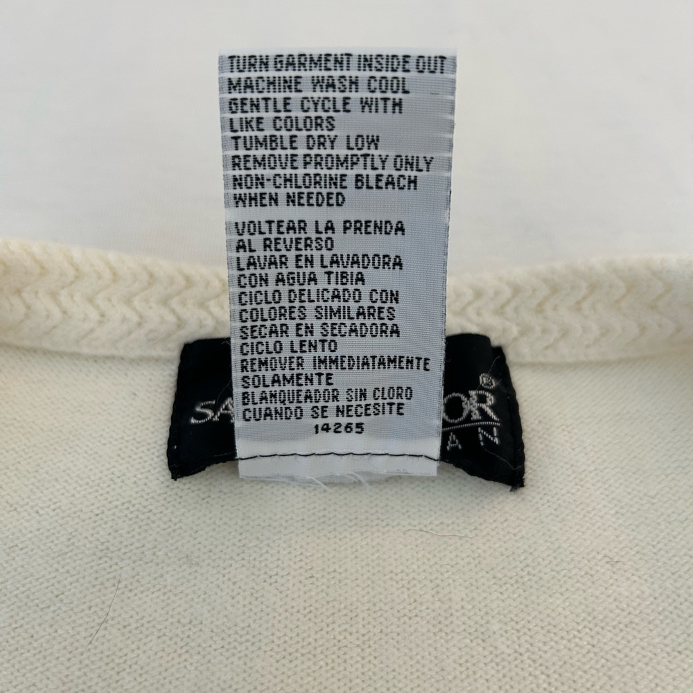 Sag Harbor Ivory Knit Top - Picture 12 of 12